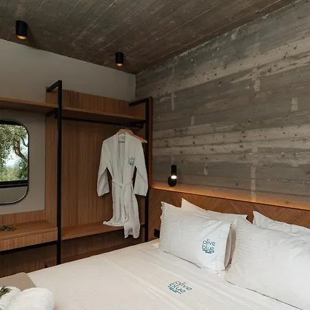 Olive Blue Thassos Luxury Astris