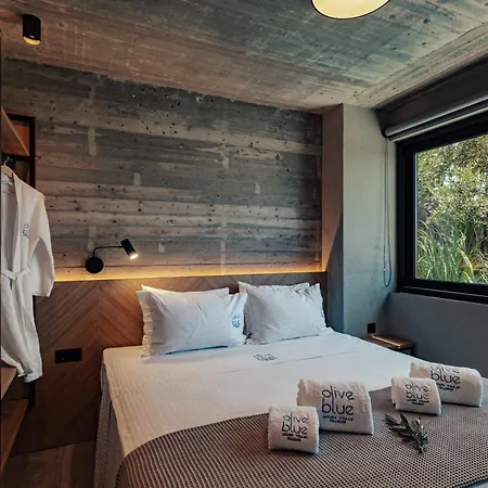 Vila Olive Blue Thassos Luxury